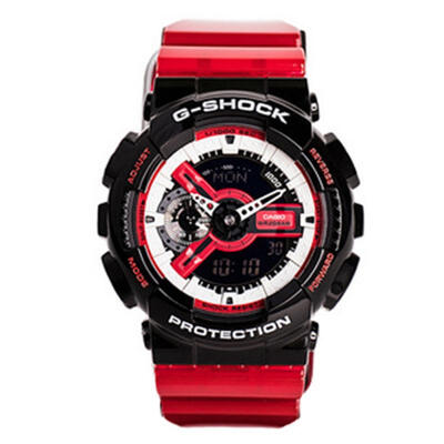 

Casio G-Shock GA-110RB-1A Antimagnetic Shockproof 200m Waterproof Digital Watch - Black Red