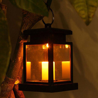 

Outdoor Solar Light LED Candle Lantern Lamp For Path Garden