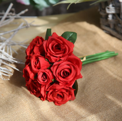 

Rose flower artificial flower simulation flower Wedding bouquet home decoration
