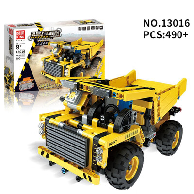 

Remote Bulldozer Model Boys Intelligence Assembling Compatible Lego Toys