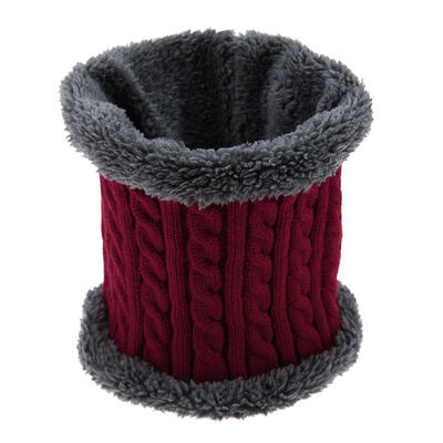 

Fashion Winter Scarf for Children Thickened Wool Collar Scarf for Boy Girl