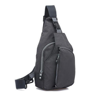 

Nylon Unisex Crossbody Chest Packs Travel Sport Shoulder Messenger Handbags