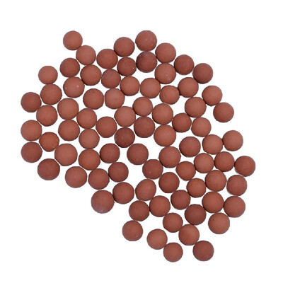 

Negative Ion Filtered Water Aquarium Landscaping Crimson Ceramic Ball Activated Carbon Coral Stone