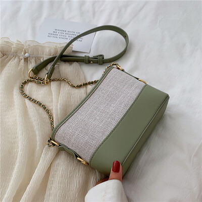 

Summer on the new 2019 new Korean fashion casual bag Joker chain shoulder slung bucket bag