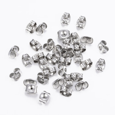 

304 Stainless Steel Ear Nuts Stainless Steel Color 6x45x35mm Pin 09mm