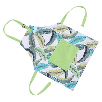 

Greensen Kids Cotton Pockets Apron Crafts Baking Chefs Kitchen Cooking BBQ Apron
