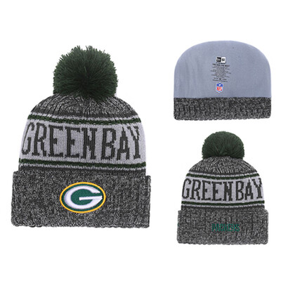 

NFL Football League Packers Green Bay Packers New Era Innocent Knitted Wool Baseball Cap