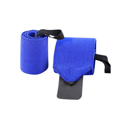 

Professional Unisex Wrist Straps Support Braces Belt Protector With 25" Thumb Loops For Powerlifting Bodybuilding Weight Liftin