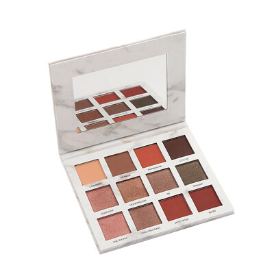 

12 colors Marble Matte Eye Shadow Palette Eyes Pigment Powder Waterproof Eye Shadow