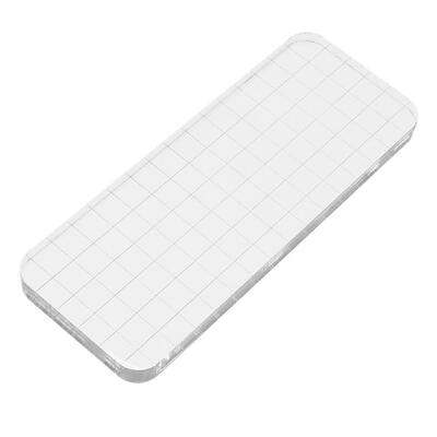 

DIY Transparent Handle Seal Stamp Block Scrapbooking Photo Album Decor