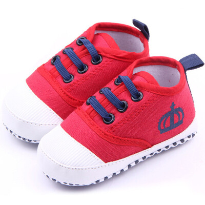 

Infant Toddler Baby Boys Girls Soft Sole Crib Shoes Sneaker Prewalker 0-12Months PE3