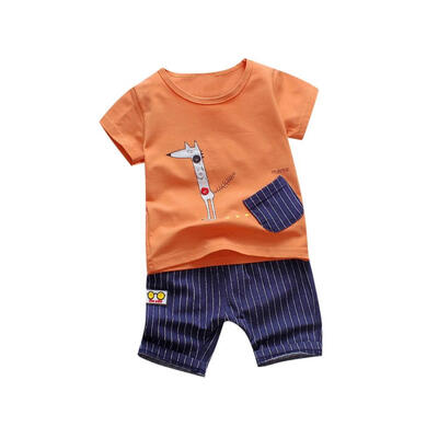 

Sale Brand Boys Girls Clothing Children Summer Boys Girls Clothes Cartoon Kids Boy Clothing Set T-shitPants Cotton Sets