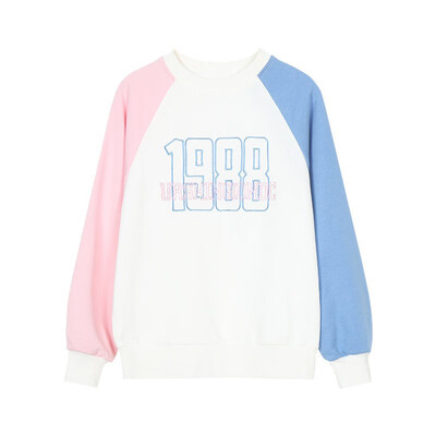 

Little-Seven Baby Fall Middle School Korean Childrens Neutral Childrens Wear Cotton Letter Long Sleeve Sweater 6670