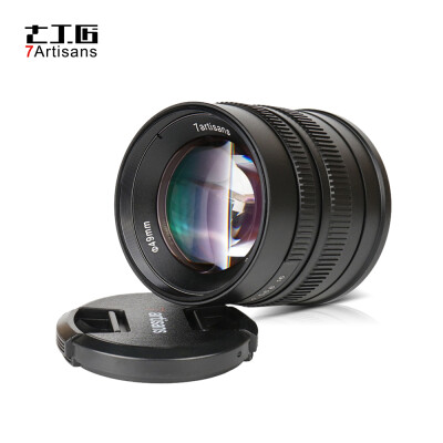 

7artisans 55mm f14 APS-C Large Aperture Prime Lens Manual Focus for Olympus EPM2E-PL7 E-PL8E-P5E-P6 for Panasonic G5G6G7G