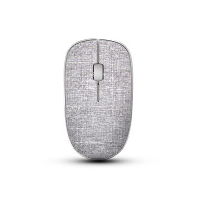 

Rapoo 3500Plus Cloth Cover 1000DPI Wireless Bluetooth Optical Mouse Ergonomic Portable Mice for PC Computer Laptops Grey