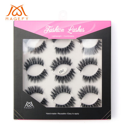 

〖Follure〗Luxury 9Paire 5D False Lashes Fluffy Strip Eyelashes Long Natural Party Makeup