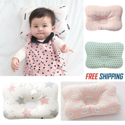 

Baby Newborn Infant Pillow Memory Foam Positioner Prevent Flat Head Anti Roll