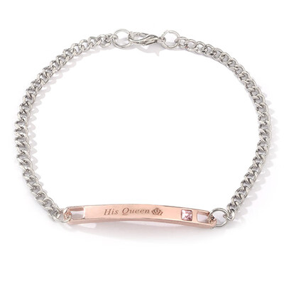 

New Hot Style Concise Fashional Couples Beautiful Personality Elegant Alloy Material Bracelet