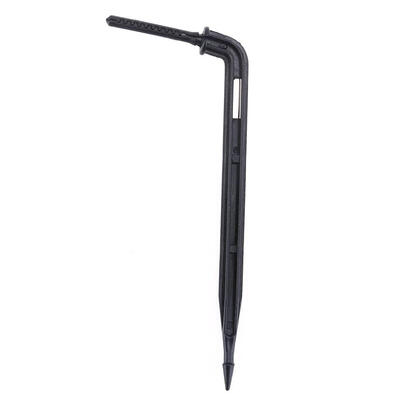 

50pcs Bend Arrow Dripper Micro Drip Irrigation Drops Emitters Home Garden