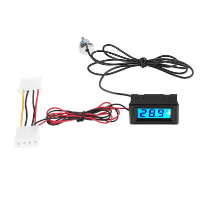 

LED Display Temperature Detector Thermometer for PC Water Cooling System