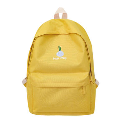 

Women Girls Canvas Backpack Preppy Style Teenage School Bag Travel Rucksack