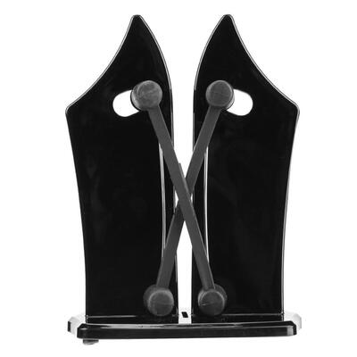 

Stainless Steel Kitchen Knife Sharpener Stone Knives Grinder Tool w Base