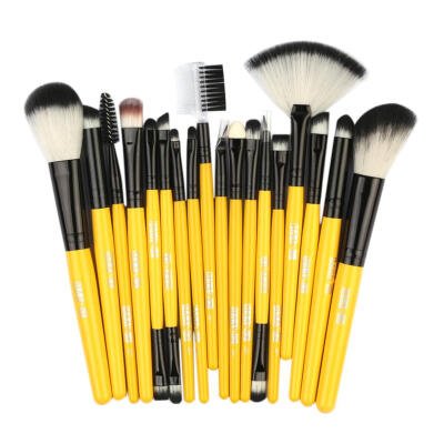 

18pcs Fan-shaped Makeup Brushes Set Foundation Powder Eye Shadow Brush Kit