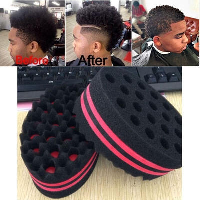 

Magic Barber Hair Brush Wave Sponge for Dreads Afro Locs Twist Curls Coil Tools