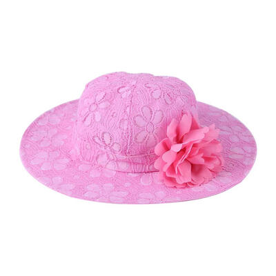 

Children Summer Lace Hollow Caps Baby Girl Fisherman Hat Kids Girls Sun Hat
