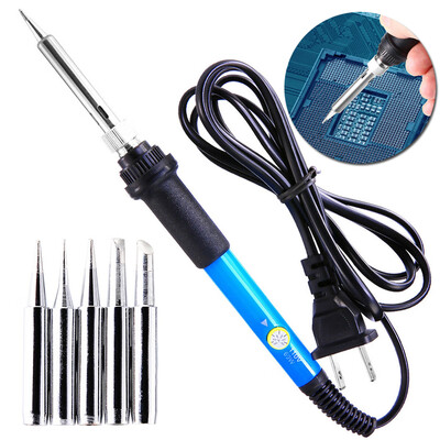 

Electric Soldering Iron Gun Adjustable Temperature 60W Welding Set Tool Kit 110V