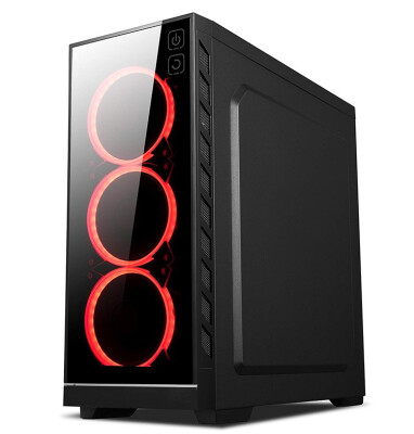 

GOLDEN FIELD - Z3 ATXM-ATXITX Mid-Tower Gaming Computer Case With Side Windows For Desktop PC Computer