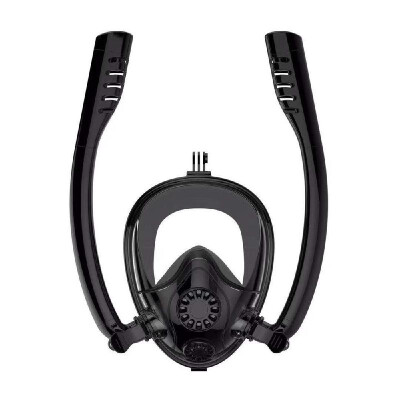 

Double Breath Tube Swimming Mask Full Face Under Water Snorkel Masks Anti-Fog Anti-Leak Snorkeling Diving Mask