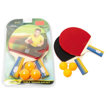 

Greensen Table Tennis Rackets Ping Pong Paddle Long Handle Double Face Racket Set