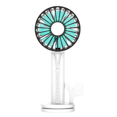 

Portable Mini Fan USB Small Desktop Silent Home Office Holdable Fans Gift Azure
