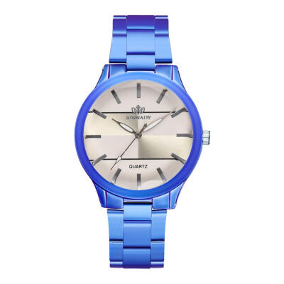 

Womens Watches Multiple Colour Dial Ladies Fashion Quartz Movement Wristwatch Business Alloy Strap Clock Zegarki Damskie