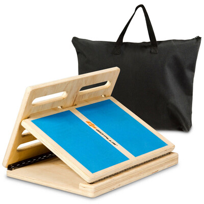 

4-level Adjustable Slant Board Wooden Calf Stretcher Incline Stretching Ankle