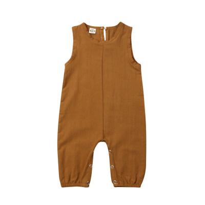 

Newborn Baby Kids Boys Girls Infant Cotton Romper Jumpsuit Bodysuit Outfit 0-24M