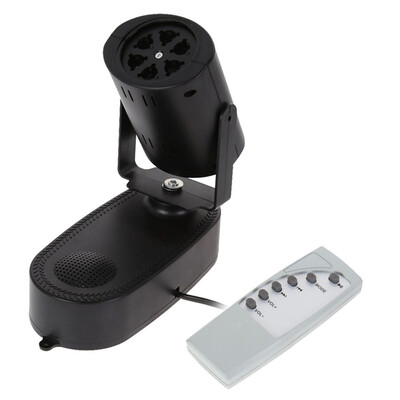 

Gobo Stage light with MP3 changeable Multi-pattern cards led RGB