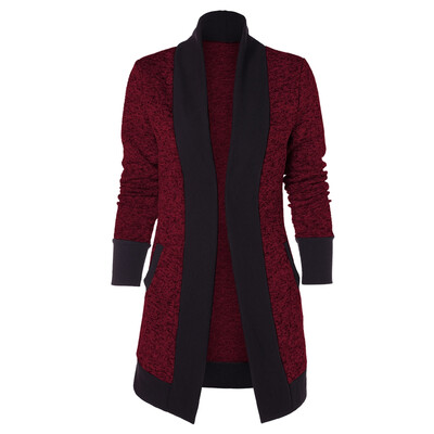 

Two Tone Knit Cardigan