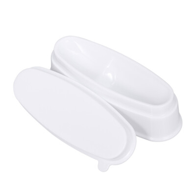 

French Nail Dipping Powder Holder Powder Tray With Lid For French Smile Line Guide Nail Tools Dip Powder Container Mold