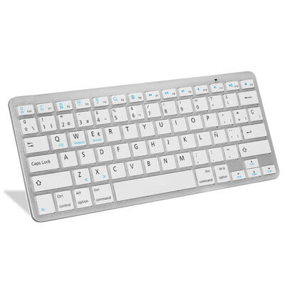 

Ultra Thin Mini 78-Key Bluetooth V30 Wireless Russian Keyboard For Windows Android IOS Tablet 2 X AAA Battery Powered