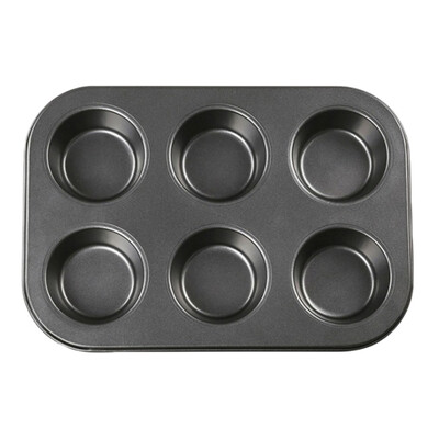 

6 Holes Non-stick Layer Round Mold Chocolate Molds Cake Baking Cake Tool