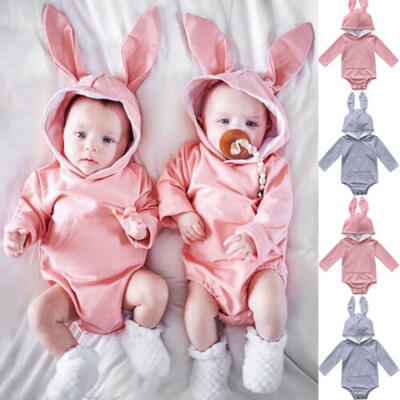 

Newborn Baby Kids Boys Girls Infant Romper Jumpsuit Bodysuit Cotton Outfit Set