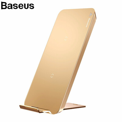 

Baseus 10W Wireless Charger iPhone X 8 Plus Samsung Note 8 S8 S7 Edge Phone Charger QI Wireless Charging Desktop Charging Stand