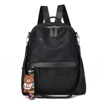 

Travel backpack female Korean fashion Joker bag Oxford canvas small backpack womens bag