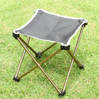 

Greensen Folding Stool Portable Mini Outdoor Chair Adult Fishing Stool Picnic BBQ Garden Seat