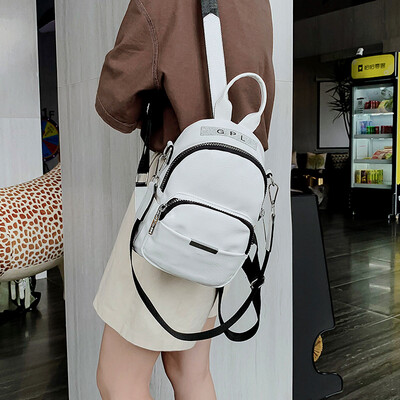 

Multifunctional shoulder bag ladys backpack three-purpose backpack summer ladys bag fashionable one shoulder