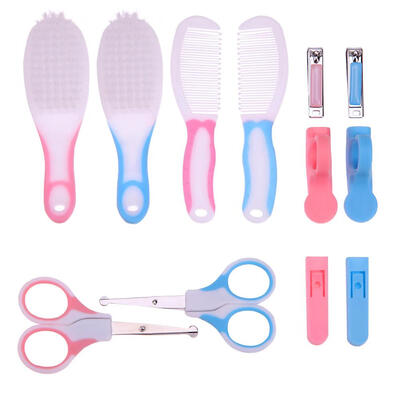 

6pcs Nail Clipper Hair Comb Nail Scissor Grooming Care Baby Healthcare Kits