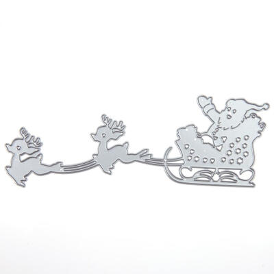 

Santa Sled Metal Cutting Die Stencil DIY Scrapbooking Album Embossing Craft