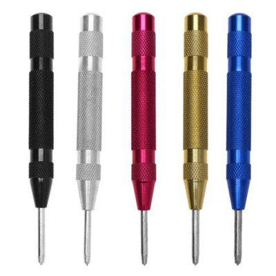 

Automatic Center Punch Steel Spring Loaded Marking Starting Holes Hand Tool Kit